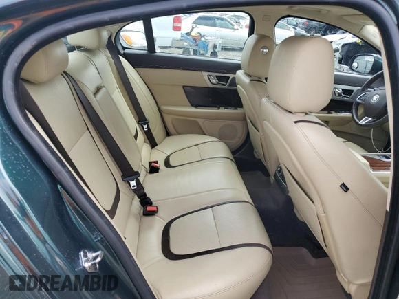 2012 Jaguar XF Portfolio with VIN SAJWA0HB4CLS49225, listed as a Copart auction lot 48070445 with 61,059 mi miles and Salvage Title. Bid and sale history available at carsss.com. Image 10.