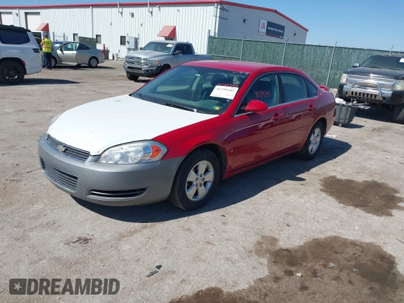 2008 Chevrolet Impala LT with VIN 2G1WT58K589251806, listed as a IAAI auction lot 41759345 with 199,472 mi miles and . Bid and sale history available at DreamBid. Image 2.