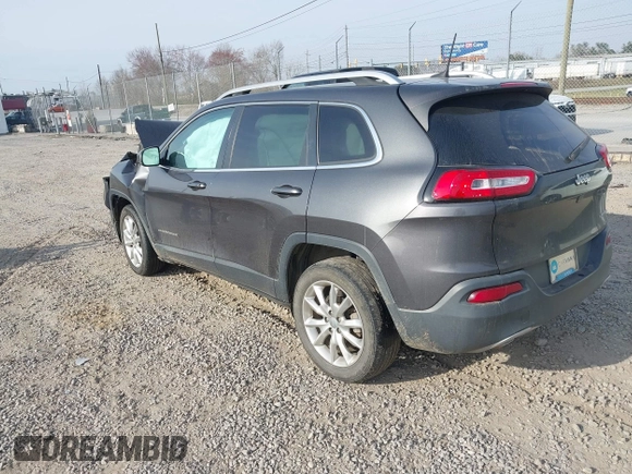 2016 Jeep Cherokee Limited z VIN 1C4PJLDB1GW272654, wystawiony jako IAAI lot #41793549 z przebiegiem Nie podano mil oraz . Historia ofert i sprzedaży dostępna na DreamBid. Obrazek 3.