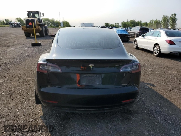 2020 Tesla Model 3 Standard Range Plus with VIN 5YJ3E1EA8LF609364, listed as a Copart auction lot 58828794 with 127,781 mi miles and Non Repairable. Bid and sale history available at DreamBid. Image 6.