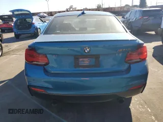 2021 BMW 2 Series M240i with VIN WBA2J5C04M7G65009, listed as a Copart auction lot 81797974 with 40,948 mi miles and Salvage Title. Bid and sale history available at carsss.com. Image 6.