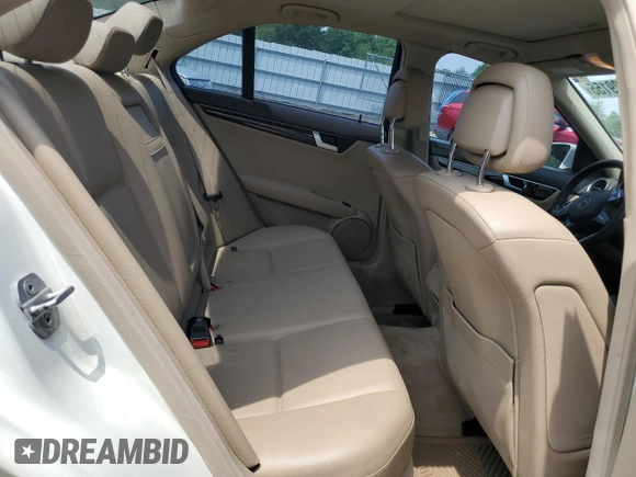 2012 Mercedes-Benz C 300 Sport with VIN WDDGF8BB7CR193120, listed as a Copart auction lot 62229155 with 171,615 mi miles and Clean title. Bid and sale history available at DreamBid. Image 10.