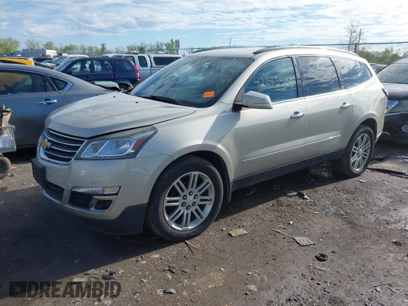 2015 Chevrolet Traverse LT with VIN 1GNKVGKD6FJ218604, listed as a IAAI auction lot 42142500 with 181,653 mi miles and . Bid and sale history available at DreamBid. Image 19.