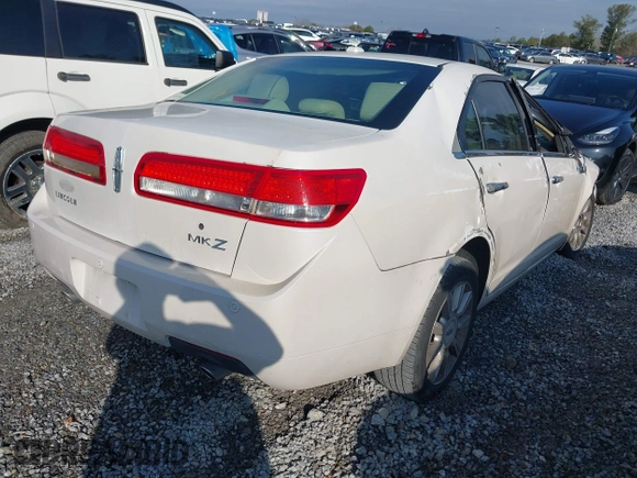 2012 Lincoln MKZ with VIN 3LNHL2GC3CR804525, listed as a IAAI auction lot 41511927 with 162,462 mi miles. Bid and sale history available at carsss.com. Image 4.