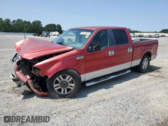 2008 Ford F-150 XLT with VIN 1FTPW12V48FA19252, listed as a Copart auction lot 59134935 with 214,004 mi miles and Salvage title. Bid and sale history available at DreamBid. Image 1.
