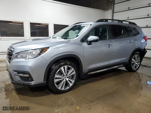 2021 Subaru Ascent Limited with VIN 4S4WMAPD1M3412618, listed as a Copart auction lot 45029495 with 92,399 mi miles and Salvage Title. Bid and sale history available at carsss.com. Image 1.