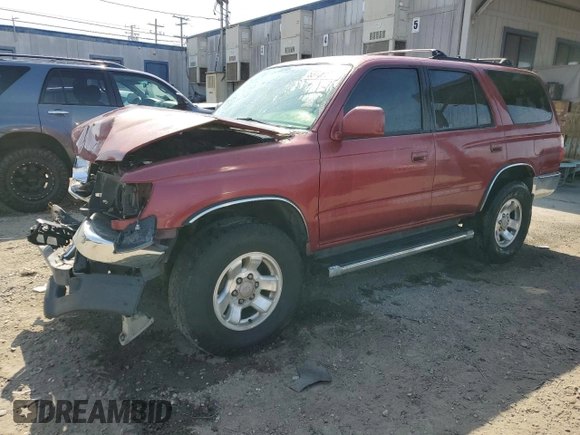 2000 Toyota 4Runner SR5 z VIN JT3GN86R1Y0155208, wystawiony jako Copart lot #53730605 z przebiegiem 220 701 mil mil oraz Szkoda całkowita • Salvage title. Historia ofert i sprzedaży dostępna na DreamBid. Obrazek 1.