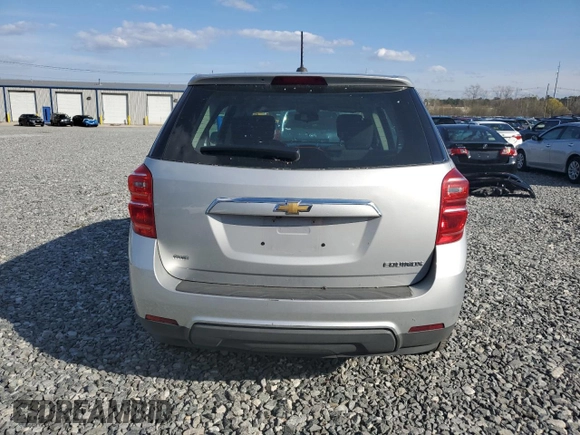 2016 Chevrolet Equinox LS with VIN 2GNFLEEK9G6350714, listed as a Copart auction lot 54274545 with 100,621 mi miles and Clean Title. Bid and sale history available at DreamBid. Image 6.