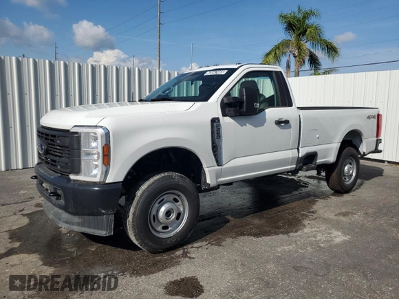 2024 Ford F-250 XL with VIN 1FTBF2BA7REC61859, listed as a Copart auction lot 63647465 with Not provided miles and Salvage title. Bid and sale history available at DreamBid. Image 1.