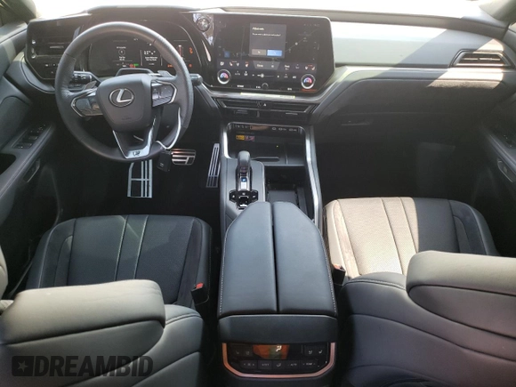 2024 Lexus TX 500h F Sport Premium with VIN 5TDABAB64RS003483, listed as a Copart auction lot 53358555 with 7,209 mi miles and Salvage title. Bid and sale history available at DreamBid. Image 8.