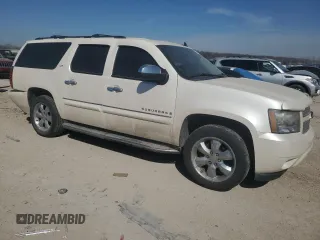 2008 Chevrolet Suburban LTZ with VIN 1GNFK163X8R203214, listed as a Copart auction lot 48798295 with 172,576 mi miles and Salvage Title. Bid and sale history available at carsss.com. Image 4.