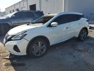 2019 Nissan Murano Platinum with VIN 5N1AZ2MS5KN161155, listed as a Copart auction lot 62058415 with 61,949 mi miles and Clean title. Bid and sale history available at DreamBid. Image 1.