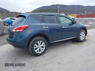2013 Nissan Murano SV with VIN JN8AZ1MW2DW318272, listed as a IAAI auction lot 41813800 with 90,744 mi miles. Bid and sale history available at carsss.com. Image 4.