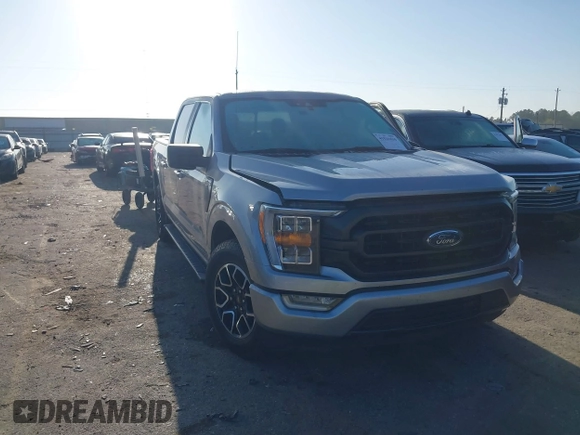 2021 Ford F-150 XL with VIN 1FTEW1C50MKD15666, listed as a IAAI auction lot 41846630 with 67,173 mi miles. Bid and sale history available at carsss.com. Image 1.