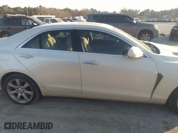 2013 Cadillac ATS Luxury with VIN 1G6AH5R31D0121510, listed as a IAAI auction lot 41652036 with 155,104 mi miles. Bid and sale history available at carsss.com. Image 13.
