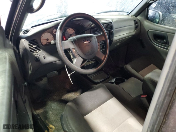 2005 Ford Ranger XL with VIN 1FTYR10U45PA48097, listed as a Copart auction lot 45024735 with 136,421 mi miles and Salvage Title. Bid and sale history available at carsss.com. Image 8.
