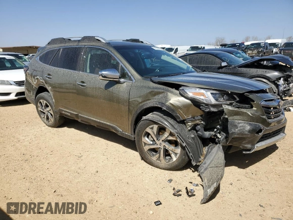 2022 Subaru Outback Touring XT with VIN 4S4BTGPD9N3264322, listed as a Copart auction lot 47505665 with 45,331 mi miles and Salvage title. Bid and sale history available at DreamBid. Image 4.