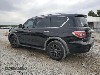 2018 Nissan Armada Platinum with VIN JN8AY2NF8JX300128, listed as a Copart auction lot 72628494 with 145,379 mi miles and Salvage Title. Bid and sale history available at carsss.com. Image 2.