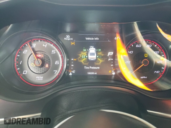 2018 Dodge Charger SXT with VIN 2C3CDXBG9JH167625, listed as a Copart auction lot 45333255 with 100,230 mi miles and Salvage Title. Bid and sale history available at DreamBid. Image 9.