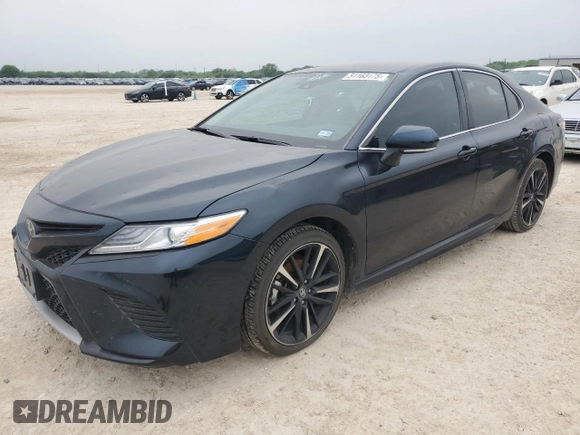 2020 Toyota Camry XSE with VIN 4T1K61AKXLU862227, listed as a Copart auction lot 51163175 with 57,920 mi miles and Clean Title. Bid and sale history available at DreamBid. Image 1.