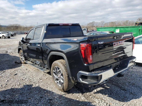 2024 GMC Sierra 1500 SLT with VIN 3GTUUDED2RG436320, listed as a Copart auction lot 41442335 with 6,159 mi miles and Salvage Title. Bid and sale history available at carsss.com. Image 2.