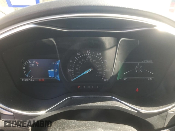2016 Ford Fusion SE with VIN 1FA6P0H77G5128942, listed as a Copart auction lot 50257615 with 116,407 mi miles and Salvage Title. Bid and sale history available at carsss.com. Image 9.