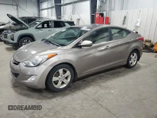 2013 Hyundai Elantra GLS with VIN 5NPDH4AE4DH313640, listed as a Copart auction lot 64115955 with 243,068 mi miles and Clean title. Bid and sale history available at DreamBid. Image 1.