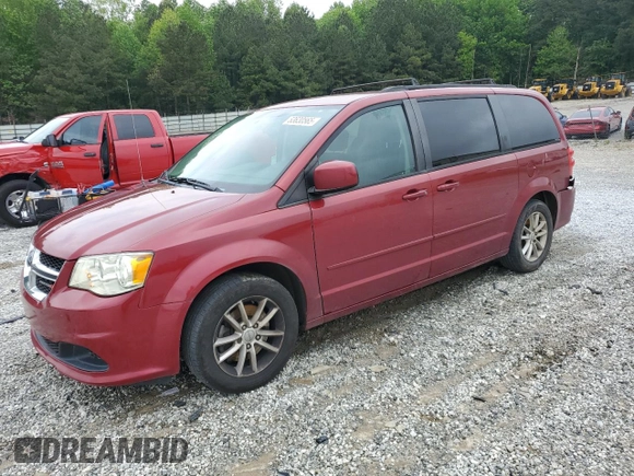 2014 Dodge Grand Caravan SXT with VIN 2C4RDGCG8ER120834, listed as a Copart auction lot 53630565 with 245,454 mi miles and Salvage Title. Bid and sale history available at DreamBid. Image 1.