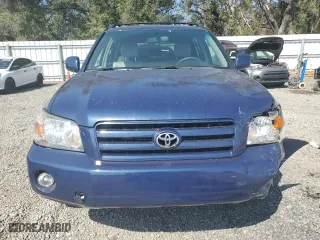 2007 Toyota Highlander with VIN JTEGD21A170160223, listed as a Copart auction lot 45591605 with 157,462 mi miles and Salvage Title. Bid and sale history available at carsss.com. Image 5.