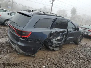 2014 Dodge Durango Limited with VIN 1C4SDJDTXEC378128, listed as a Copart auction lot 84163664 with 132,131 mi miles and Salvage Title. Bid and sale history available at carsss.com. Image 3.