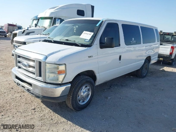 2010 Ford Econoline Wagon XL with VIN 1FBSS3BL6ADA58124, listed as a IAAI auction lot 41954745 with 162,411 mi miles. Bid and sale history available at carsss.com. Image 2.