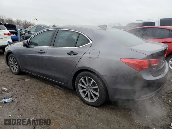 2019 Acura TLX with VIN 19UUB1F39KA007210, listed as a Copart auction lot 43284185 with 88,168 mi miles and Salvage Title. Bid and sale history available at carsss.com. Image 2.