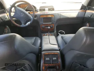 2003 Mercedes-Benz S с VIN WDBNG76J63A326649, выставлен на аукционе Copart как лот 65467225 с пробегом Не указан миль и Чистый • Clean title. История ставок и продаж доступна на DreamBid. Изображение 8.