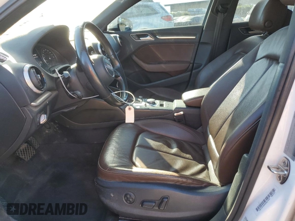 2017 Audi A3 Sedan Premium Plus with VIN WAUGUGFF6H1031585, listed as a Copart auction lot 66361714 with 95,818 mi miles and Salvage Title. Bid and sale history available at carsss.com. Image 7.