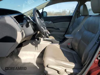 2012 Honda Civic EX-L with VIN 19XFB2F92CE022759, listed as a Copart auction lot 51343545 with 135,540 mi miles and Salvage Title. Bid and sale history available at DreamBid. Image 7.