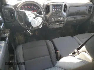 2023 Chevrolet Silverado 1500 Custom with VIN 3GCPDBEK0PG168722, listed as a Copart auction lot 48899655 with 80,007 mi miles and Salvage Title. Bid and sale history available at DreamBid. Image 8.