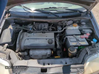 2006 Chevrolet Aveo LS with VIN KL1TD56666B540466, listed as a Copart auction lot 60418355 with 252,838 mi miles and Salvage title. Bid and sale history available at DreamBid. Image 11.