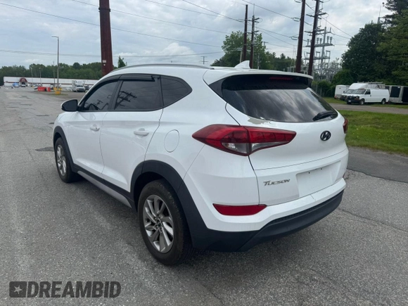 2018 Hyundai Tucson SEL Plus z VIN KM8J33A40JU676727, wystawiony jako Copart lot #59302255 z przebiegiem 128 559 mil mil oraz Czysty tytuł • Clean title. Historia ofert i sprzedaży dostępna na DreamBid. Obrazek 3.