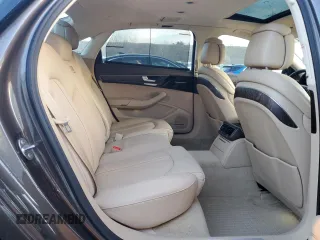 2015 Audi A8 L 4.0T with VIN WAU32AFD9FN032185, listed as a Copart auction lot 82922154 with 44,766 mi miles and Salvage Title. Bid and sale history available at carsss.com. Image 10.
