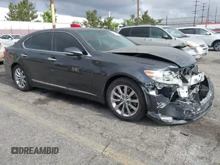 2010 Lexus LS 460 with VIN JTHBL5EF2A5101263, listed as a IAAI auction lot 42094168 with 264,870 mi miles and . Bid and sale history available at DreamBid. Image 1.