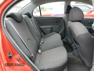 2007 Kia Rio LX with VIN KNADE123376248277, listed as a Copart auction lot 66108224 with 117,618 mi miles and Salvage Title. Bid and sale history available at carsss.com. Image 10.
