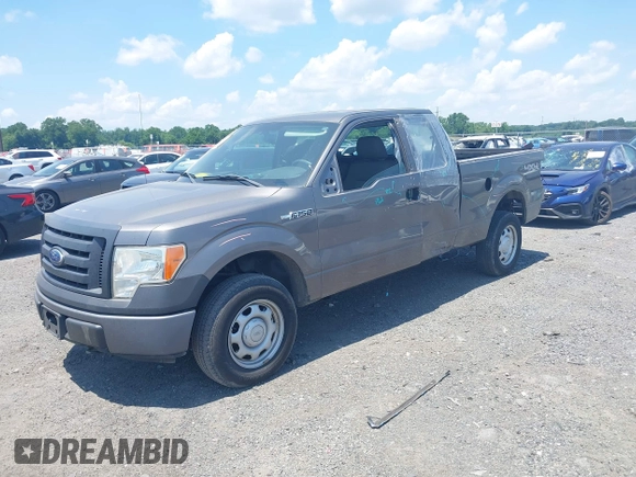2010 Ford F-150 XL with VIN 1FTEX1E84AFC34307, listed as a IAAI auction lot 42567151 with 41,551 mi miles and . Bid and sale history available at DreamBid. Image 17.
