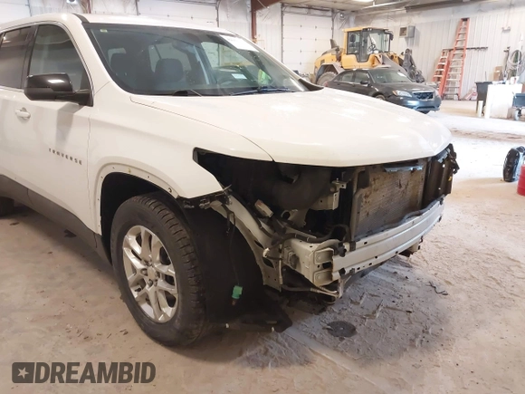 2021 Chevrolet Traverse LS with VIN 1GNERFKW8MJ166905, listed as a IAAI auction lot 42044937 with 96,542 mi miles and . Bid and sale history available at DreamBid. Image 18.