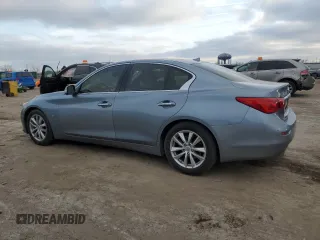 2014 Infiniti Q50 Premium with VIN JN1BV7AP1EM692982, listed as a Copart auction lot 80625094 with 90,349 mi miles and Salvage Title. Bid and sale history available at carsss.com. Image 2.