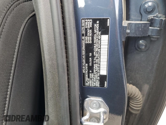 2022 Polestar 2 z VIN LPSED3KA7NL076735, wystawiony jako Copart lot #49856995 z przebiegiem 31 407 mil mil oraz Szkody całkowita. Historia ofert i sprzedaży dostępna na DreamBid. Obrazek 14.