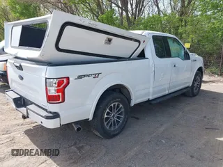2018 Ford F-150 XL with VIN 1FTFX1EGXJFB03815, listed as a IAAI auction lot 42095769 with 98,908 mi miles and . Bid and sale history available at DreamBid. Image 4.