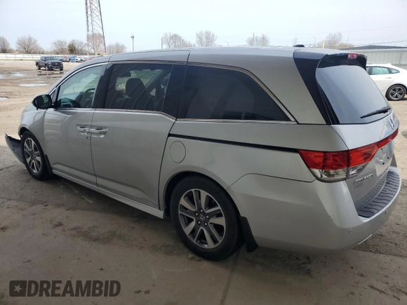 2014 Honda Odyssey Touring with VIN 5FNRL5H92EB109809, listed as a Copart auction lot 51438645 with 155,872 mi miles and Salvage Title. Bid and sale history available at DreamBid. Image 2.
