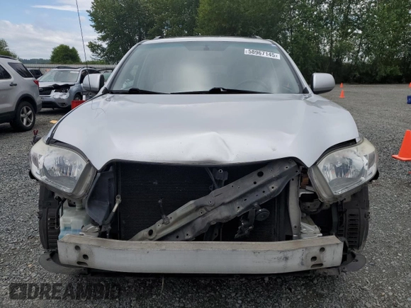 2010 Toyota Highlander with VIN 5TDBK3EH0AS023876, listed as a Copart auction lot 58967145 with 167,494 mi miles and Salvage title. Bid and sale history available at DreamBid. Image 5.