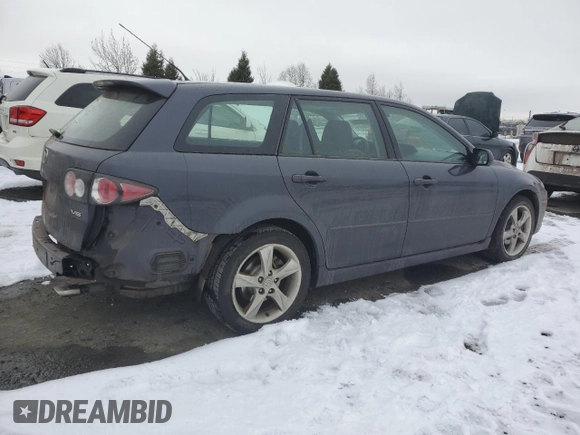 2007 Mazda 6 S Sport VE with VIN 1YVHP82D275M02784, listed as a Copart auction lot 44386295 with 138,087 mi miles and Salvage Title. Bid and sale history available at carsss.com. Image 3.