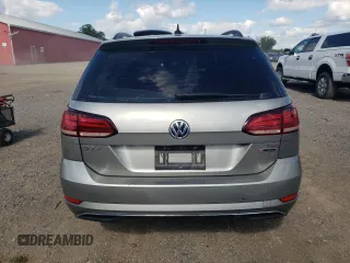 2018 Volkswagen Golf SportWagen S with VIN 3VW117AU9JM765800, listed as a Copart auction lot 42241875 with 136,390 mi miles and Salvage Title. Bid and sale history available at carsss.com. Image 6.